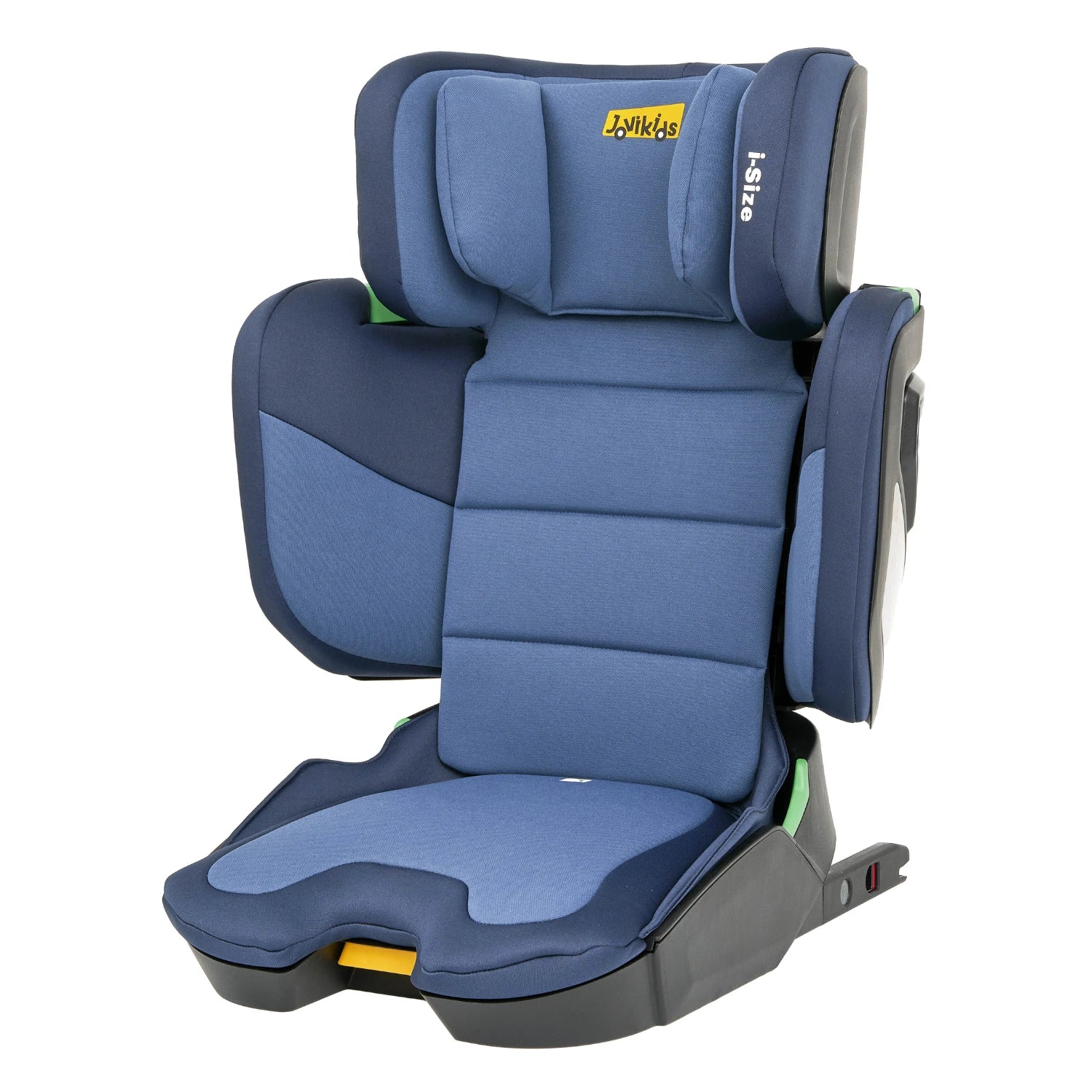 Rober i-Size Booster Car Seat ISOFIX Cabin Size, 3-12Y - Blue