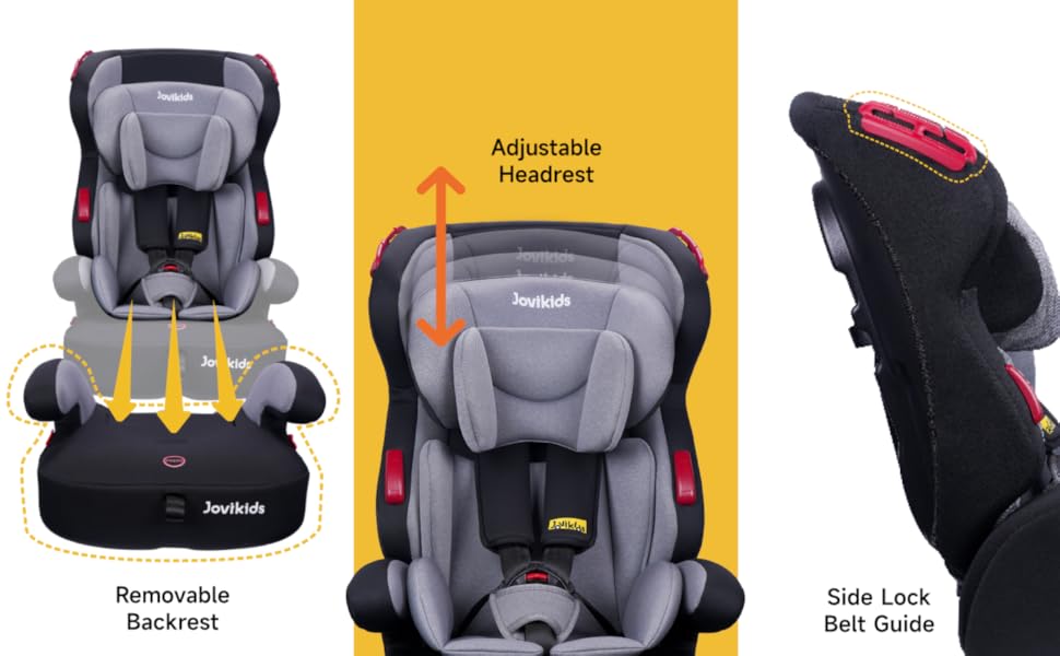 Tammy Convertible Car Seat with 3-Point Seat Belt